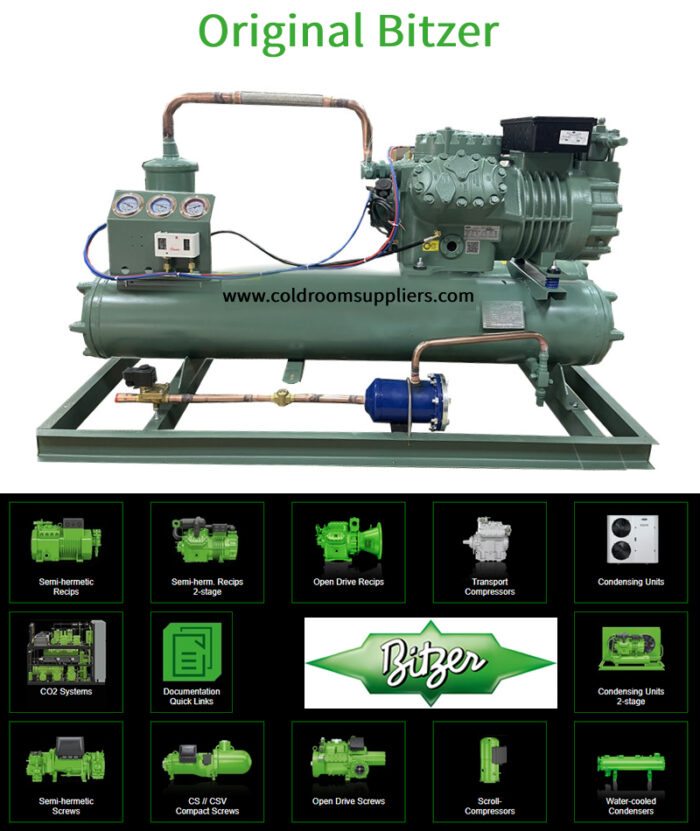 Bitzer Screw Compressors Semi Hermetic For Standard Refrigerants Series