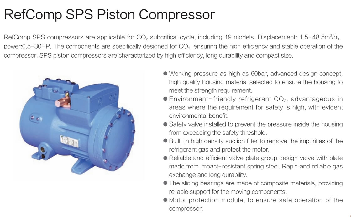 Refcomp SPS Series Compressor